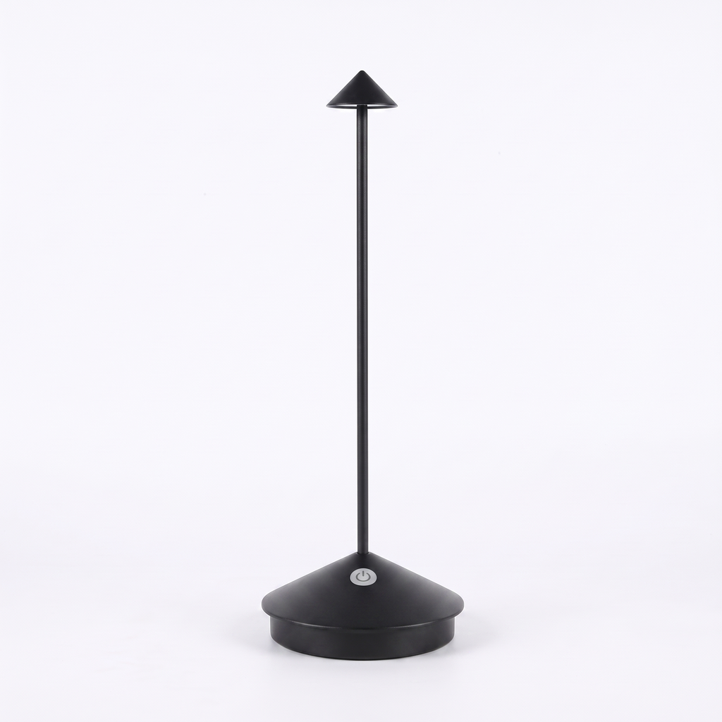 Lumia cordless table lamp in matte black