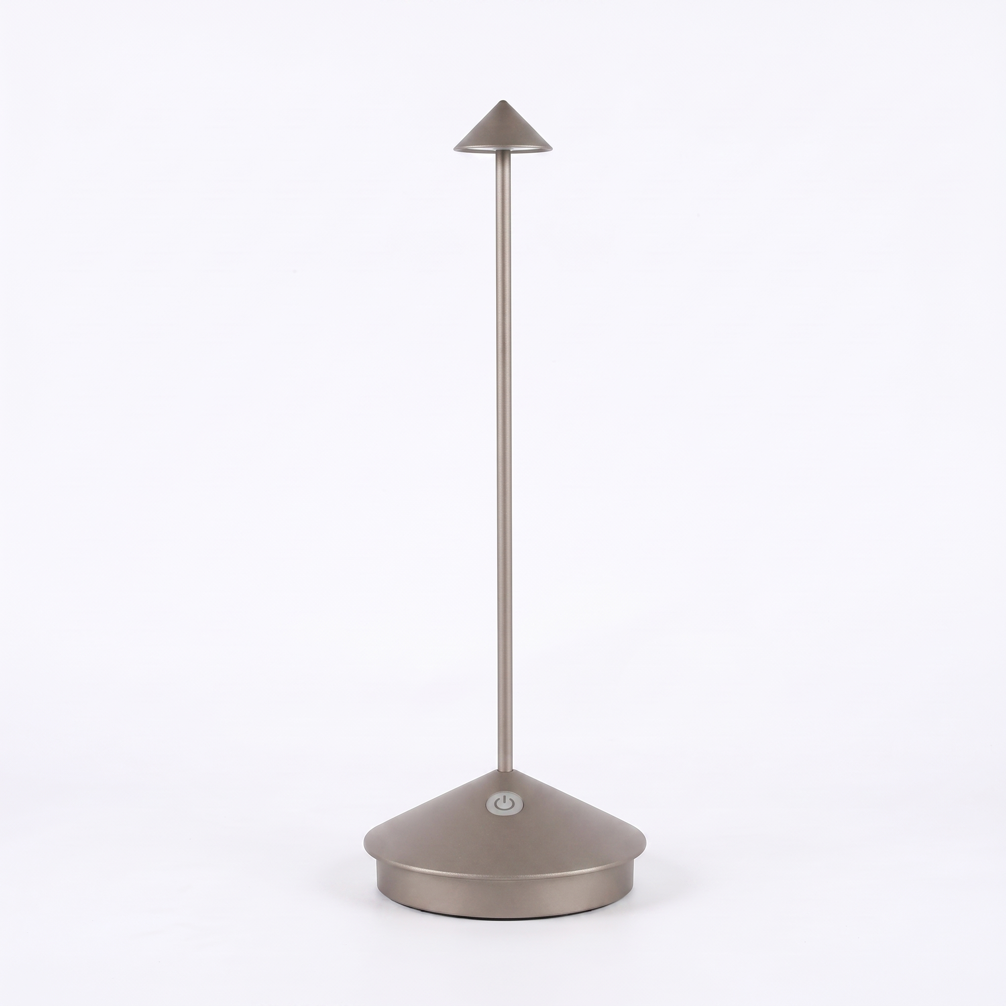 Lumia cordless table lamp in warm grey