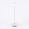 Lumia cordless table lamp in matte white