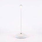 Lumia cordless table lamp in matte white